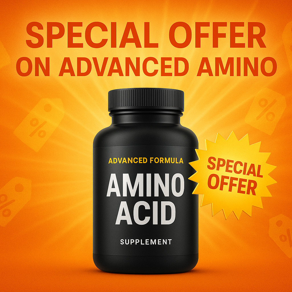 Special Offer on Advanced Amino Formula