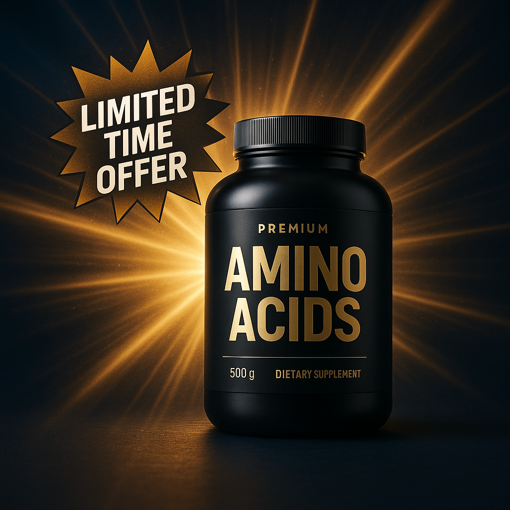 Special limited-time offer on the Advanced Amino formula