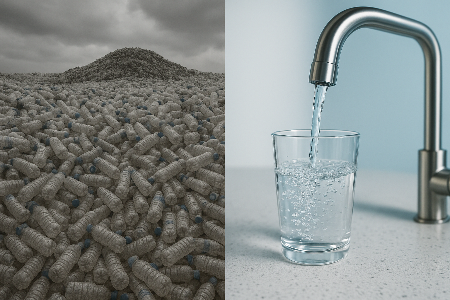 Stop Buying Bottled Water! Save Money & The Planet.